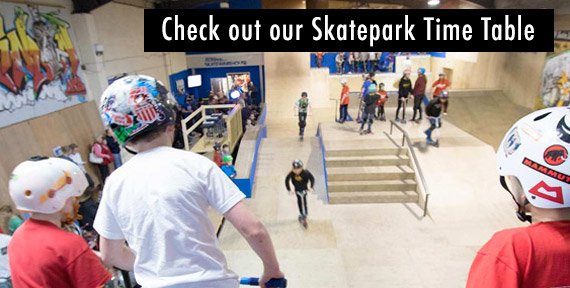 Indoor Skate Park in Swindon