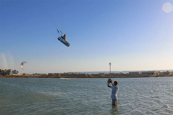 Kitesurfing in Egypt on ATBShop Kite Trip
