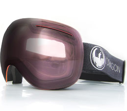 Dragon X1 Echo Photochromic Light Rose Snow Goggles