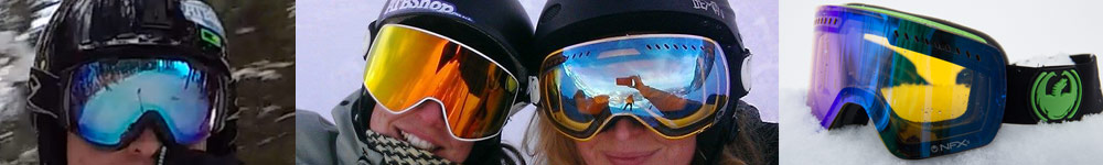 snowboard goggle lens tint and colours