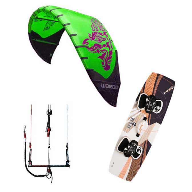 Best Kiteboarding - Waroo 2010 13m + Brunotti Onyx Quiver