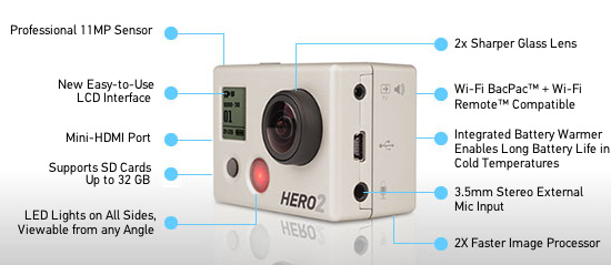 GoPro HD Hero 2 