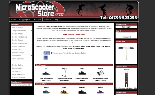 If your into scooting be sure to check it out! Micro Scooter Store