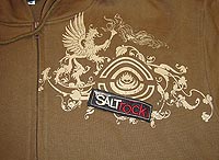 Saltrock - Brown Zip Hoody
