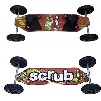 Scrub - Monster Red