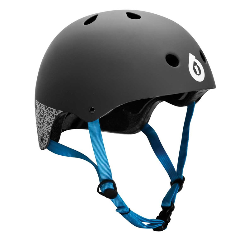 Six Six One - Dirt Lid Grey and Blue Helmet