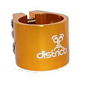 District - Double Collar Clamp Gold