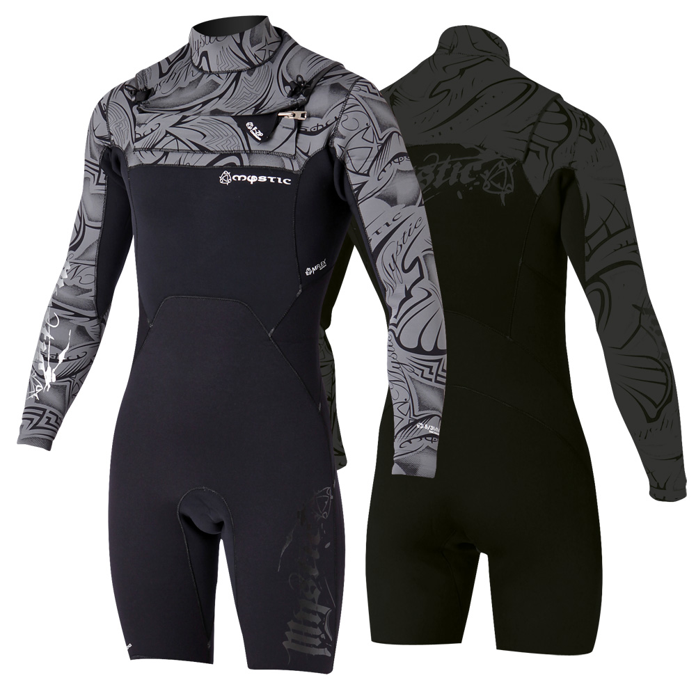 Mystic - Empire Grey 2012 3/2mm Shorty Wetsuit