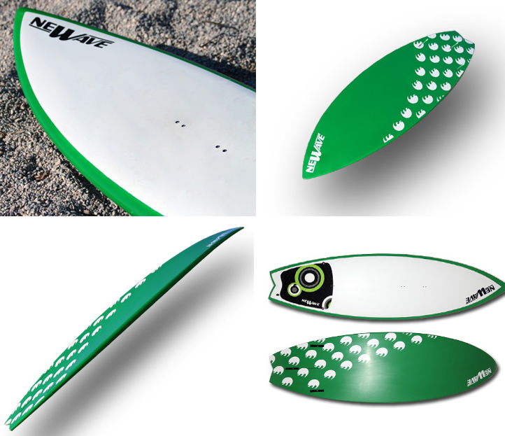 Newave - Play 5ft 8 Kitesurf Board