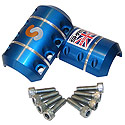 Swish - Quad Clamp Blue Anodised