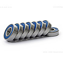Trampa - Abec 5 Blue Channel Bearings
