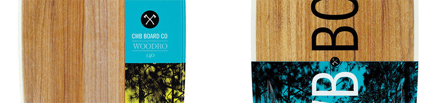 CWB Woodro 2015 Wakeboard Finish Details