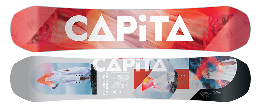 Capita DOA Defenders of Awesome Snowboard 2023 - ATBShop.co.uk
