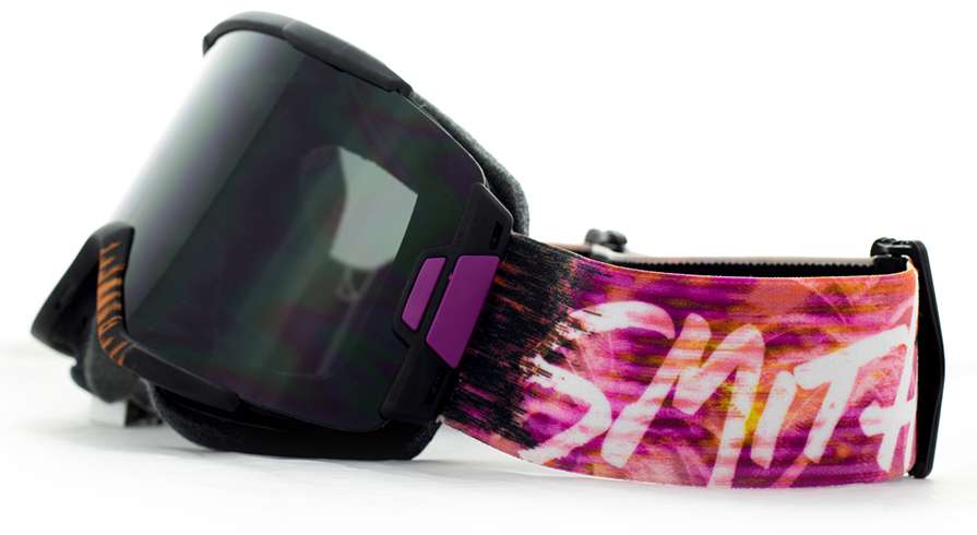 Smith Squad Womens Snow Goggle in listing close up side view