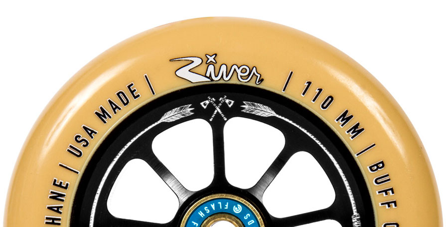 River Wheels Pro Glide Pro Ryan Gould Gum on Black