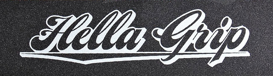 Hella Grip Classic Scooter Griptape with White Oversized Logo