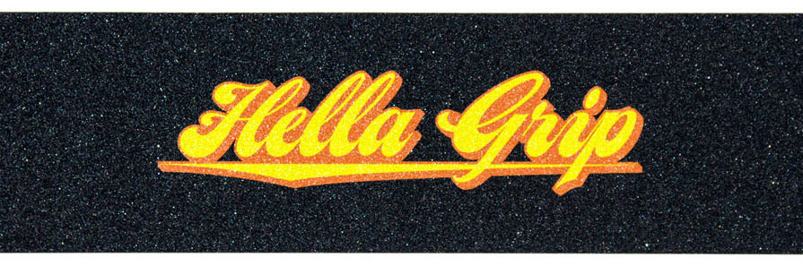 Hella Grip Classic in Summertime Citrus Orange and Yellow