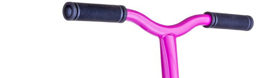 pink handlebars