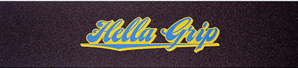 Hella Grip Blue and Yellow Scooter Griptape