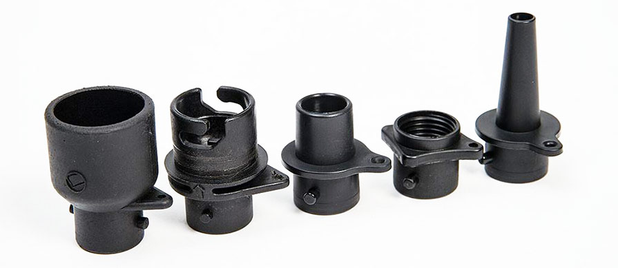 Adaptors included with WMFG Kitepump 1.0T