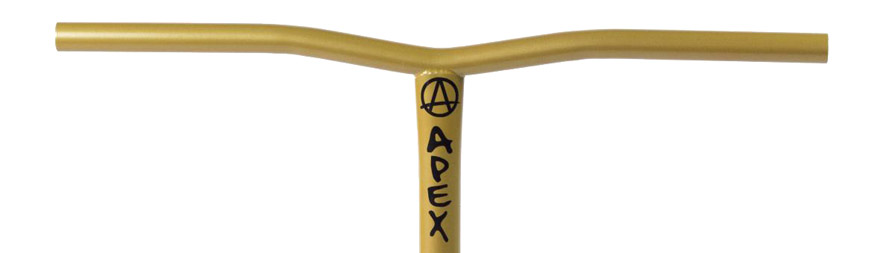 Apex Bol Bars in Gold detail