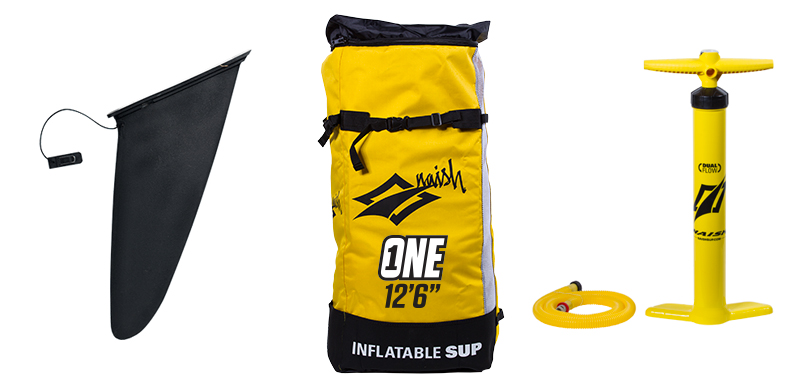 Naish One 12ft 6in Racing/ Touring iSUP Paddleboard accessories