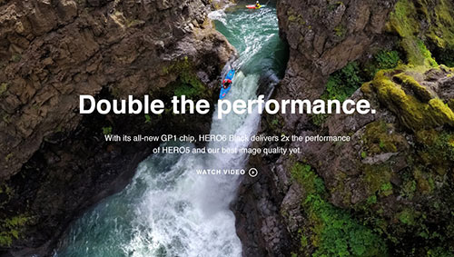 GoPro Hero 6 Black Twice the Performance