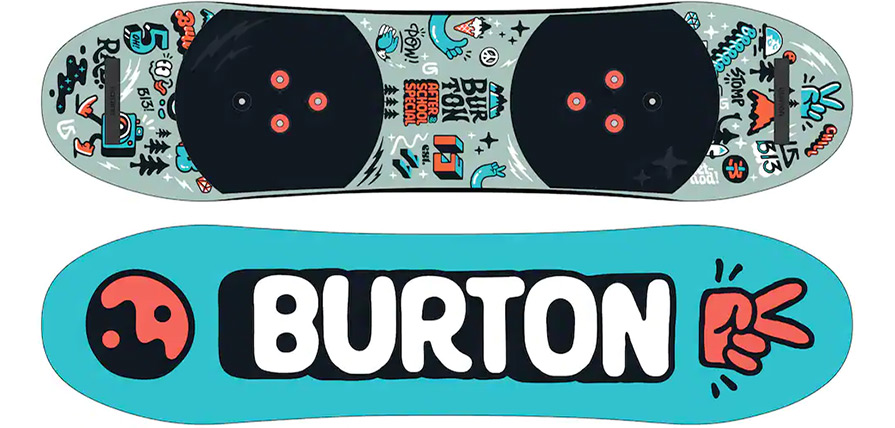 Burton Kids After School Special Junior Snowboard Package in listing graphics