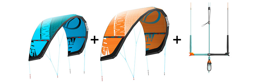 Liquid Force Wow V3 Kitesurfing Wave Packages 3 and 4