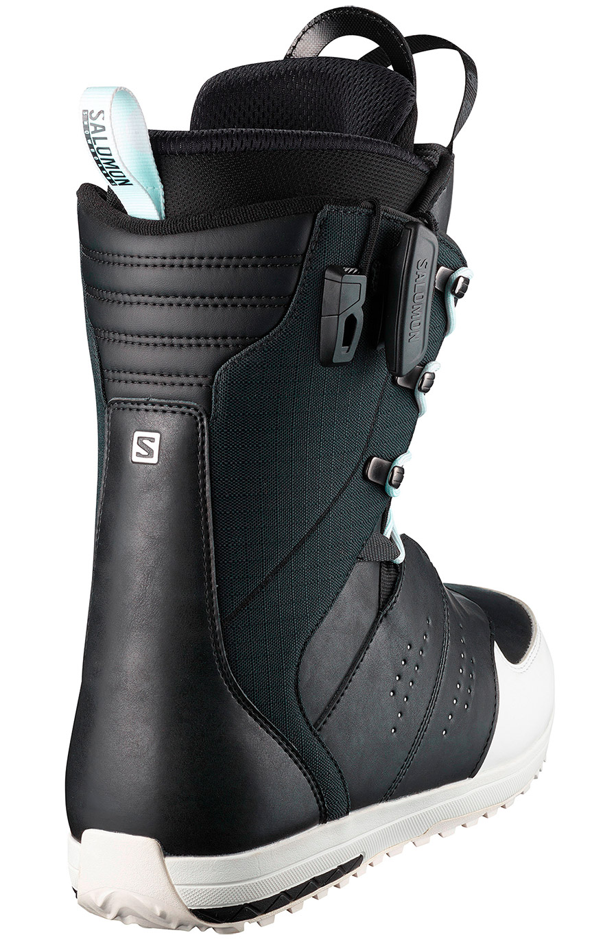 Salomon Launch Lace SJ Black Mens Snowboard Boots