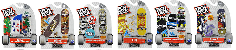 Tech Deck Finger Skateboard - Assorted