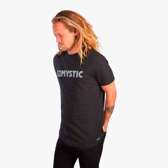 Mystic Brand Tee Caviar Front