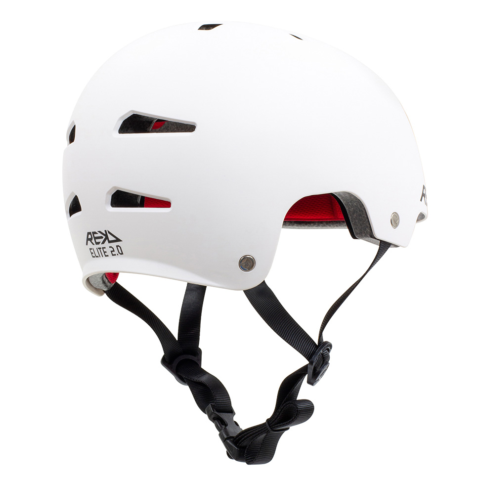 Rekd Elite 2.0 White Helmet