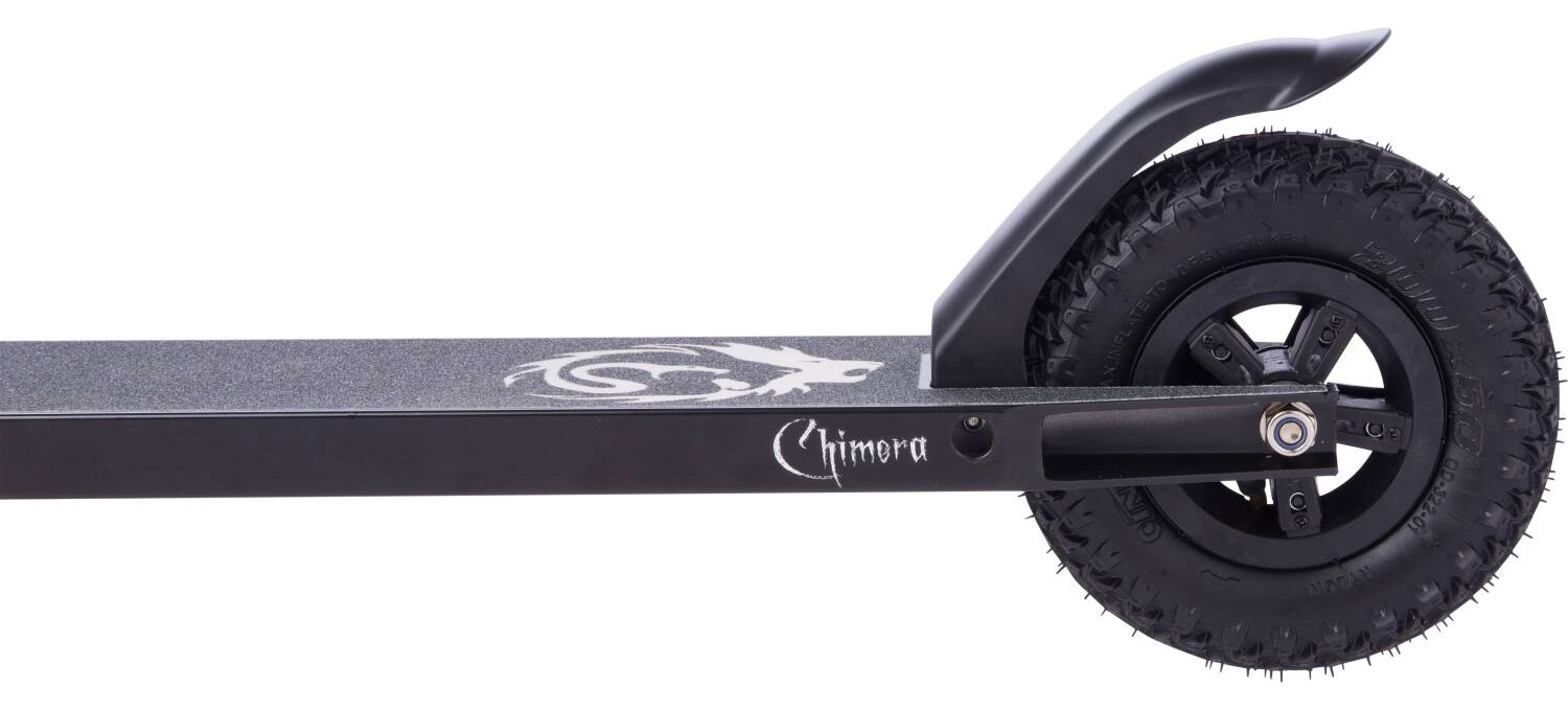Longway Chimera Dirt Scooter Black Side Profile