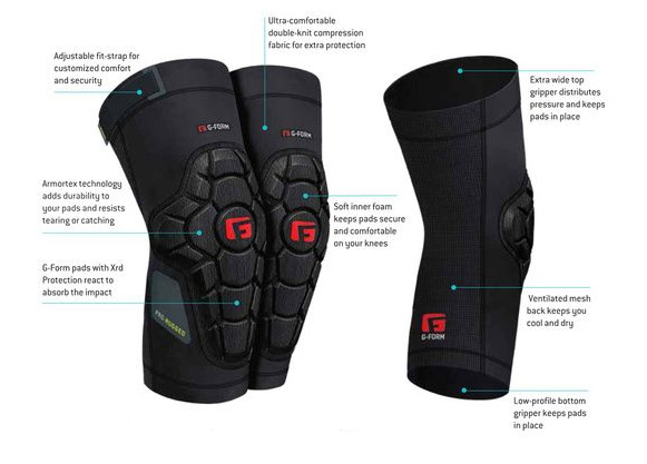 G-Form Pro Rugged Knee Guard