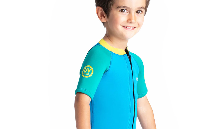 C-Skins C-Kid Baby Shorty Wetsuit Cyan Green