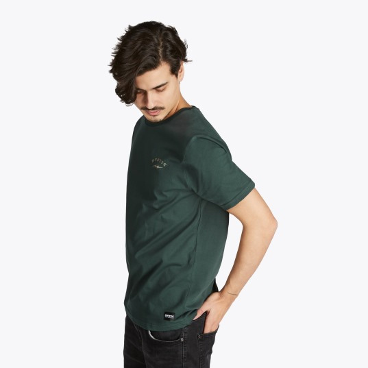 Mystic The Zone Tee Mens Cypress Green Web Asset 2