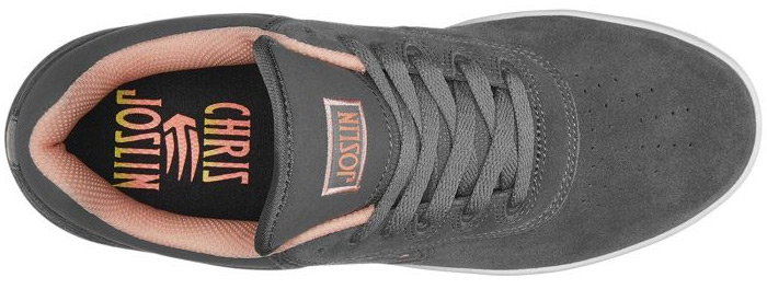 Etnies Skate Shoes Joslin Grey Pink