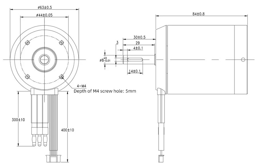 Flipsky 6384 Electric Motor Sizes