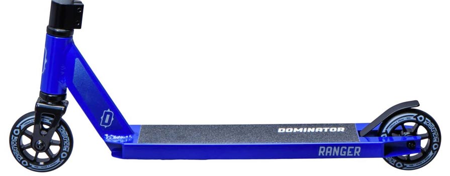 Dominator Ranger Blue Grey Complete Scooter Side Profile