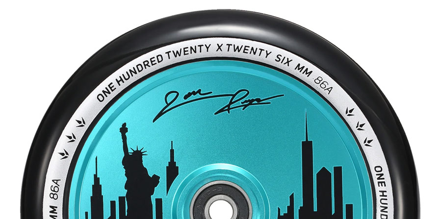 Blunt Jon Reyes Signature Pro Scooter Wheel Black Teal