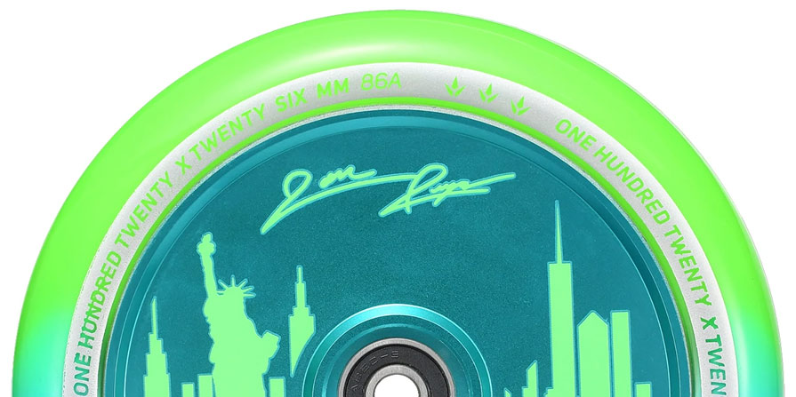 Blunt Jon Reyes Signature Pro Scooter Wheel Green Teal