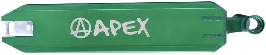 Apex Pro 580mm in Green Scooter Deck