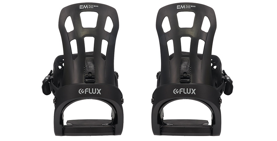 Flux EM Snowboard Bindings Black