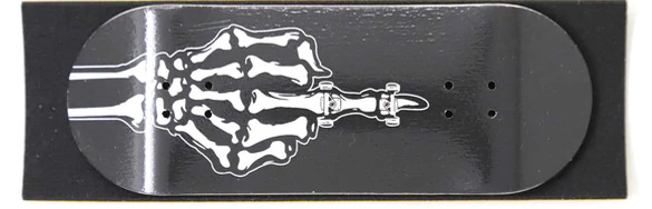 Skull	F**K You Black Edition Pro 34mm Complete Wooden Fingerboard