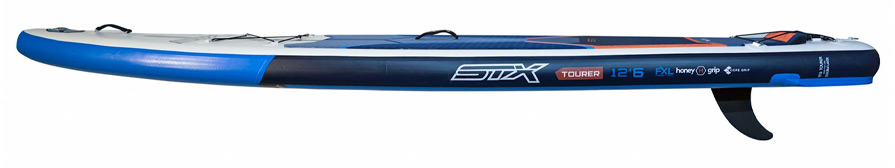 STX inflatable SUP Freeride Race 12ft 6in Paddleboard Pack