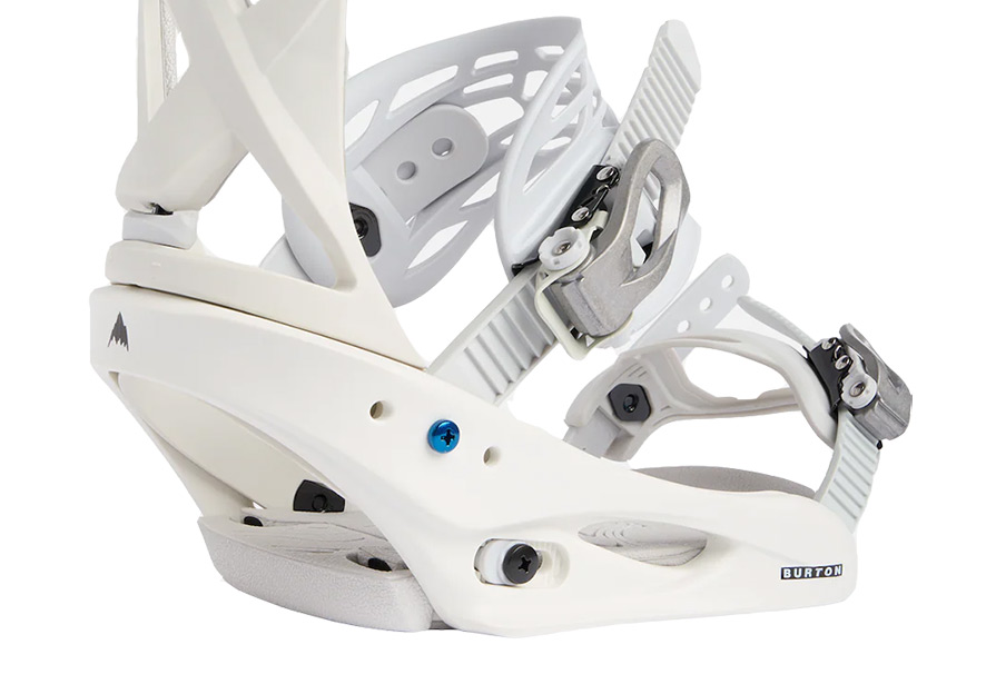 Burton	Scribe Re:Flex Stout White Womens Snowboard Binding baseplate listing