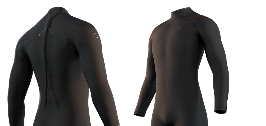 Mystic Marshall 5/3 Back Zip Steamer Wetsuit Black in listing