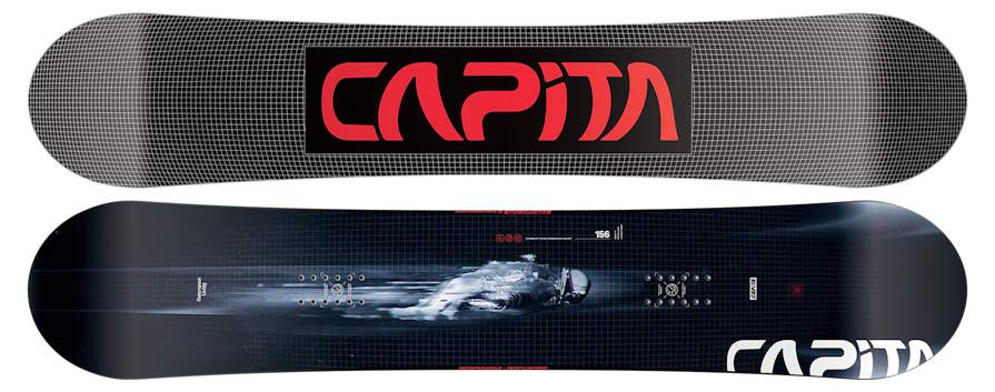 Capita Outerspace Living Snowboard 2024 Graphics