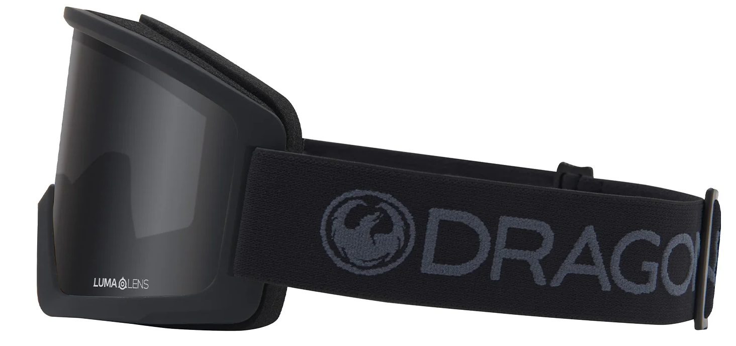 DX3 L OTG Blackout LumaLens Dark Smoke Snow Goggles